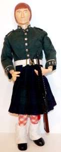 Argyll Sutherland Highlander Action Figurine Vintage Action Figurine 