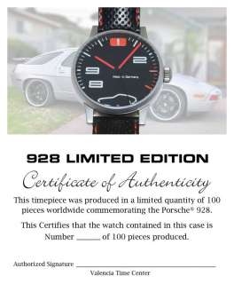 Laco 928 Limited Edition commemorating the Porsche 928 Swiss Auto 42mm 