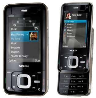 NEW NOKIA N81 8GB UNLOCKED MOBILE CELL PHONE BLACK  