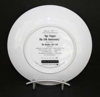 The Beatles SGT. PEPPER Porcelain Collector Plate  