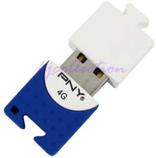 PNY 4GB 4G USB Flash Pen Drive Disk Attache Cute BRICK  