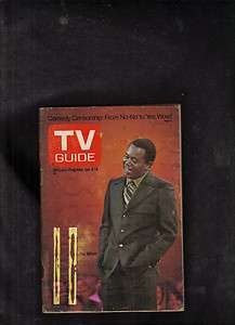 TV GUIDE JANUARY 8 1972 (FLIP WILSON/BEVERLY HILLS/INSTANT REPLAY 