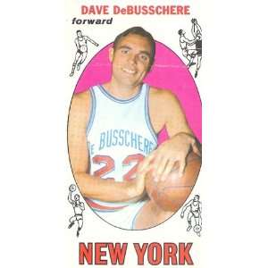 Dave DeBusschere Topps 1969 70 New York Knicks Basketball 
