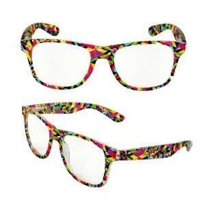 Wayfarer Fashion Sunglasses 222MLRCL Multi Color Frame Design with 