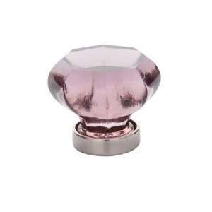 Emtek 86024 Crystal Old Town Violet Cabinet Knob 1 1/4 Diameter x 1 1 