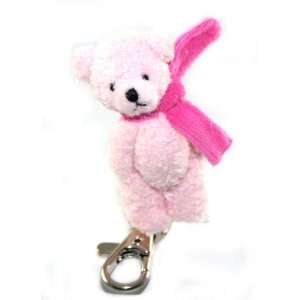  Adorable Alexx Inc Plush Pink Teddy Bear with Pink Scarf 
