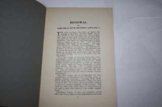 c1920 by Rabbi Abba Hillel Silver RENEWAL REFORM SERMON  