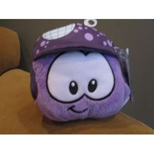  Disney Club Penguin Purple Puffle w/Purple Hat Toys 