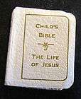 Miniature Childs Bible and Prayer Book Life of Jesus by Cecil 