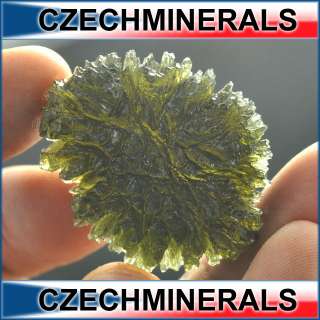 77.65ct  15.53g HUGE BESEDNICE MOLDAVITE RARE PIECE HEDGEHOG  