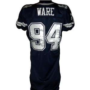  Demarcus Ware #94 Cowboys Game Issued Navy Jersey (Tagged 