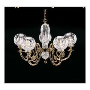 Waterford Crystal 950 000 54 11 Lismore 5 Light Chandeliers in Solid 