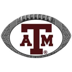   Texas A&M Aggies NCAA Football One Inch Pewter Lapel Pin Sports
