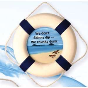  13 Inch Chunky Dunk Nautical Life Ring 