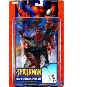   Spider Man  Dual Web Swinging Spider Man Action Figure Toys & Games