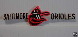 1970s BALTIMORE ORIOLES VINTAGE PATCH MLB BASEBALL   
