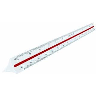 Maped Metric Architect Scale Ruler, 30 Centimeter, 12 Inch (240013)