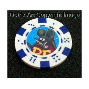  Rat Fink Las Vegas Casino Poker Chip limited edition 