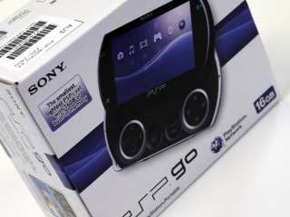 Brand New Sony PSP GO 16GB Black Handheld System Sealed 711719770558 