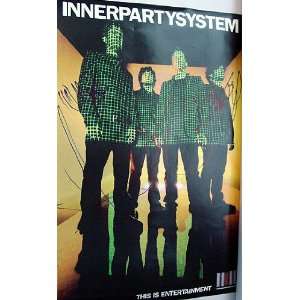  Inner Party System Signed Warped Tour Promo Poster & Proof 