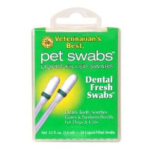    Veterinarians Best Pet Swabs Dental Fresh, 24 count