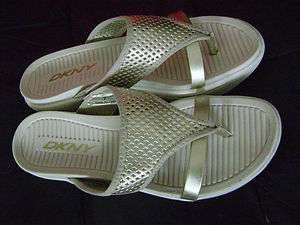   Shoes Sandals Platform White Platinum Fitness Shock Absorb NWB  