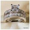   / Wedding  Engagement/Wedding Ring Sets  CZ, Simulated Stones