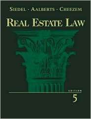 Real Estate Law, (0324061757), George Siedel, Textbooks   Barnes 