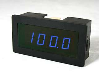 Blue LED Digital AMP Panel Meter + Shunt AC 100A  
