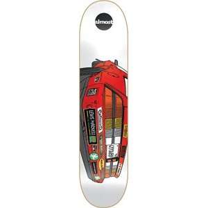  Almost Marnell Bumper Sticker Skateboard Deck   7.5 Resin 