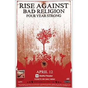  Rise Against   Posters   Limited Concert Promo