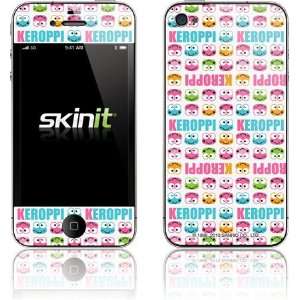   Protective Skin for iPhone 4/4S   Keroppi Multi Colored Wallpaper
