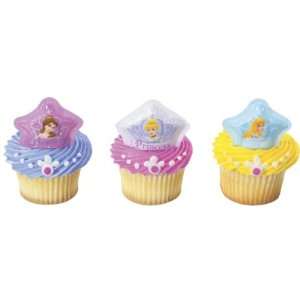  12ct Disney Princess Royal Princesses Cupcake Placs Toys 