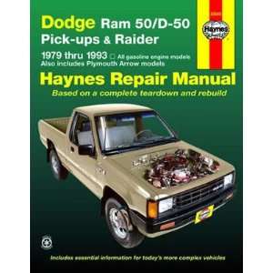   Full size Pick Ups & Plymouth Arrow Haynes Repair Manuals (1994 2001