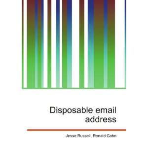  Disposable email address Ronald Cohn Jesse Russell Books