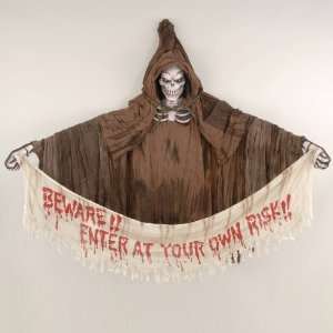   By Forum Novelties Inc 7 Grim Reaper Hanging Prop with Light Up Eyes