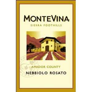  2004 Montevina Amador Nebbiolo Rosato 750ml Grocery 