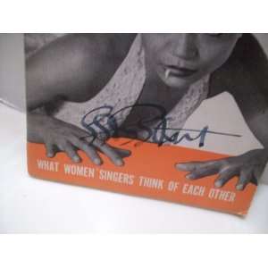  Kitt, Eartha Jet Magazine Signed Autograph 1955