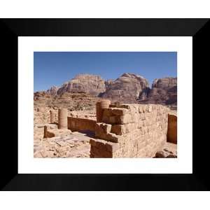 Wadi Rum Ruins Large 15x18 Framed Photography