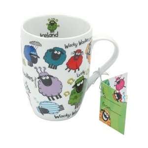  Dublin Gift Wacky Woollies Ceramic Mug; 6 Items/Order 
