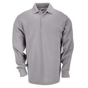 11 Tactical Series Pro L/S Polo Heather Xl New  Sports 