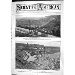  1905 Scientific American Wachusett Dam Boston Water Supply 