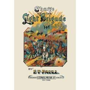  Vintage Art Charge of the Light Brigade March   03388 6 