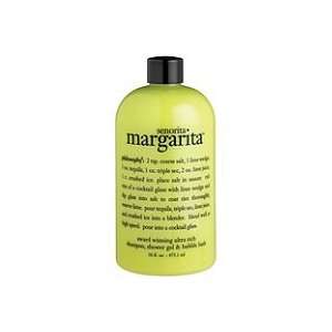   Margarita 3 in 1 Shampoo, Shower Gel and Bubble Bath (Quantity of 3