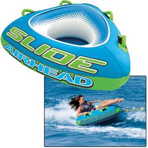 AIRHEAD Slide Inflatable Boat Water Lake Towable Tube  