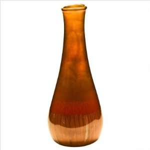  Ambiente Handmade Red Yellow And Ochre Shades Blown Glass 