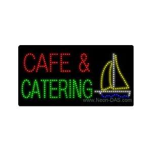  Cafe Catering Outdoor LED Sign 20 x 37