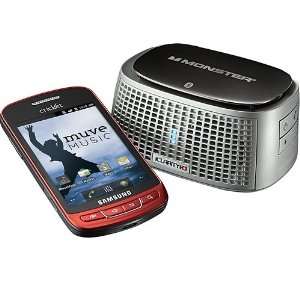   Phone with Monster iClarity Speaker   Red Cell Phones & Accessories