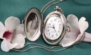 Gorgeous Ladies Silver Plated Locket Watch + Chain  