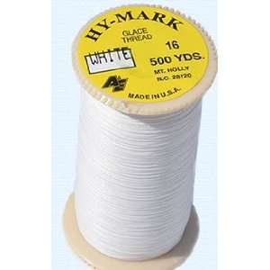  American & Efird, Hy Mark #16 Glace Thread 500 Yards white 